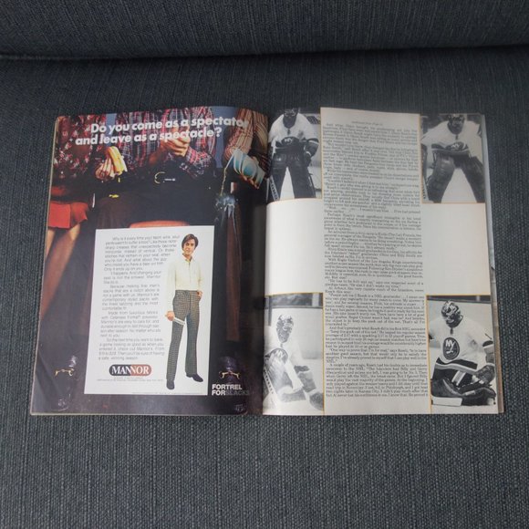 Goal Magazine Buffalo Sabres vs Boston Bruins Program Friday December 26th 1975 - Picture 13 of 14